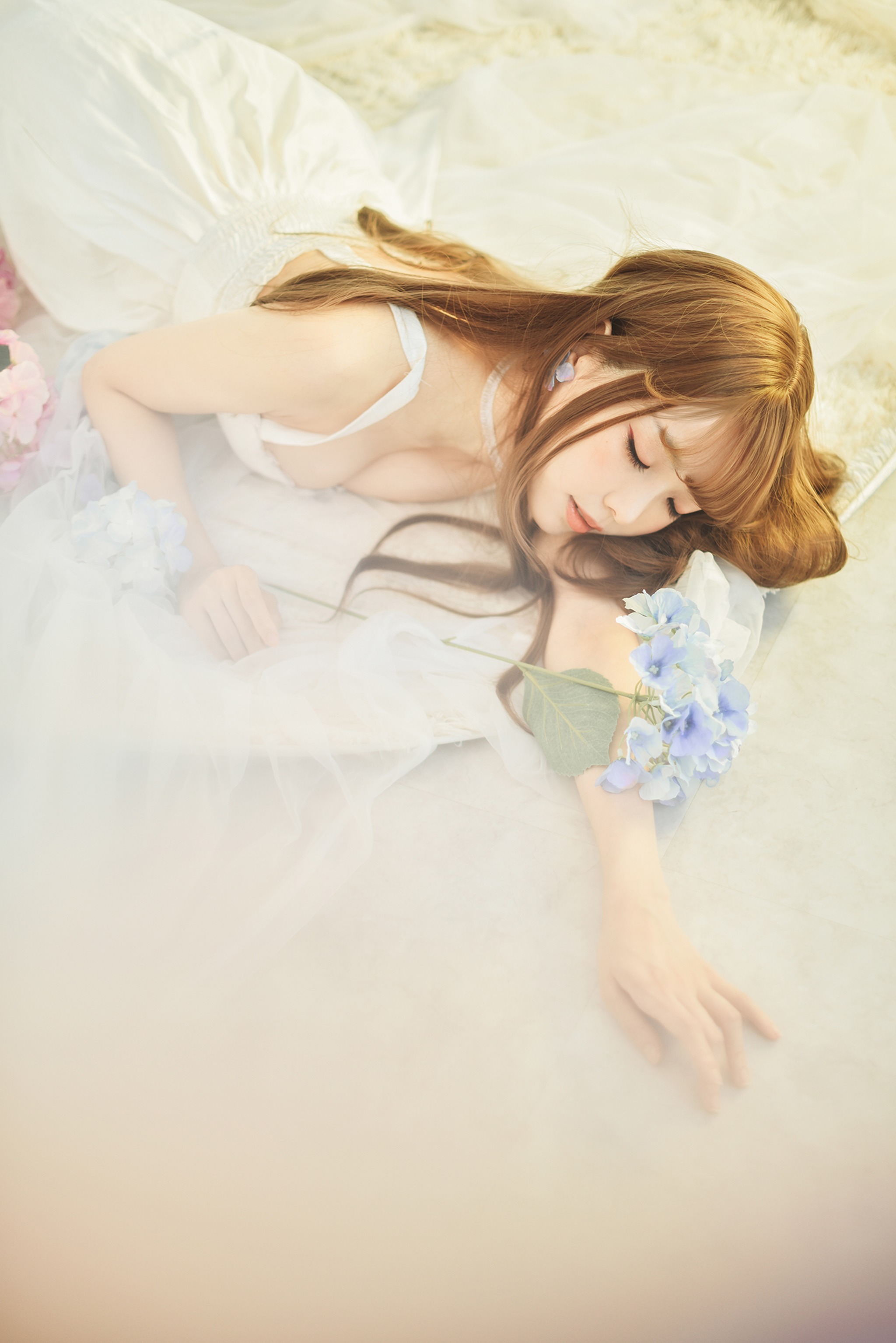 图片[1]-ElyEE子 – NO.076 White Dress [22P]-XikXak